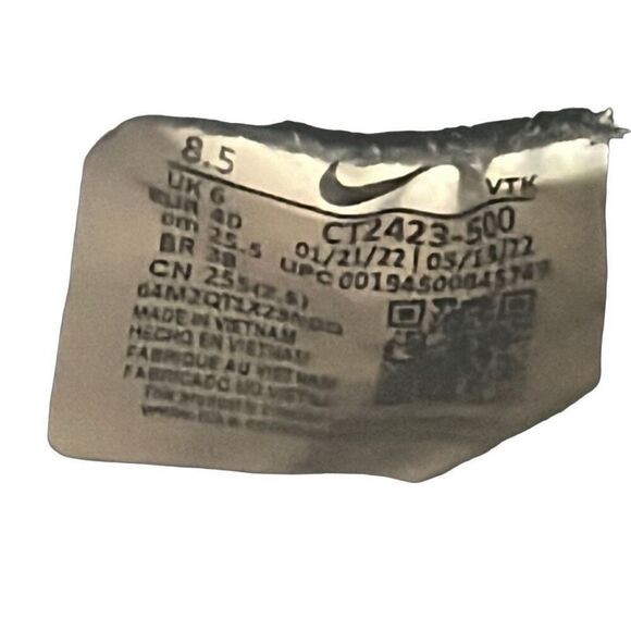 Nike Women's Black and Purple React Infinity Flyknit 2 Lace Up Running Shoes Siz - Picture 13 of 13